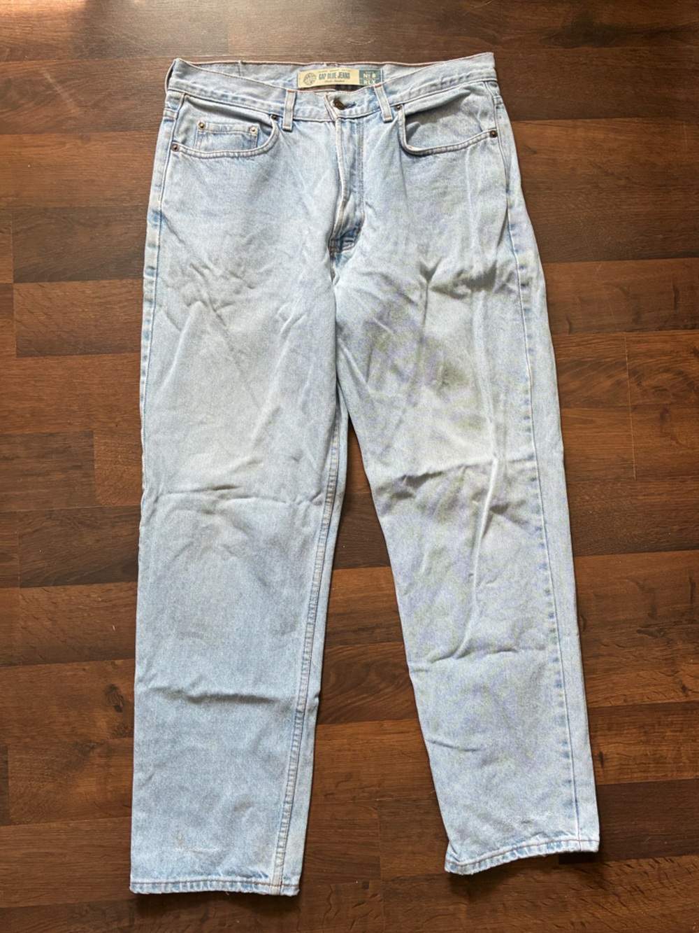 Vintage GAP Light Wash Men's Jeans - Classic Straight Fit